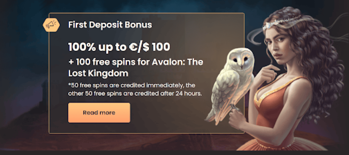 Nationalcasino First deposit bonus