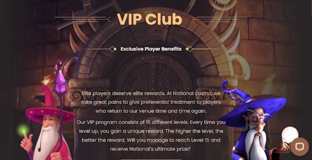 National CASINO VIP club